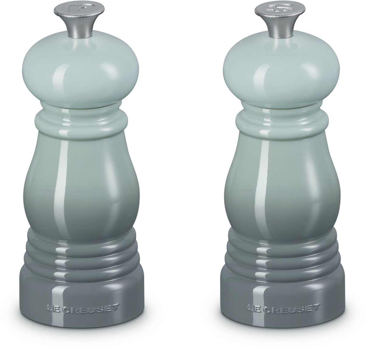 Le Creuset Petite Peper  en Zoutmolenset, 11cm sea salt